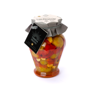 Oliwka Gordal z papryką grillowaną 580 g